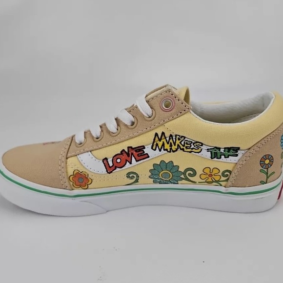 Limited Edition Vans Old Skool x Sesame Street Elmo Shoes Sz US 1.5Y - Picture 4 of 6